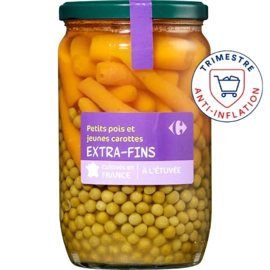Petits pois carottes extra-fins