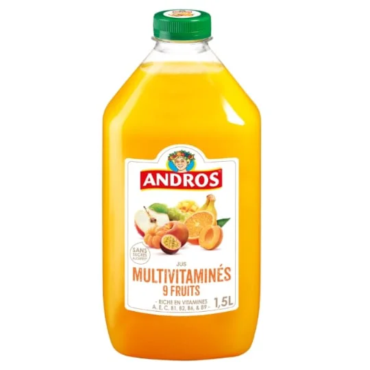 Jus multivitaminés 9 fruits
