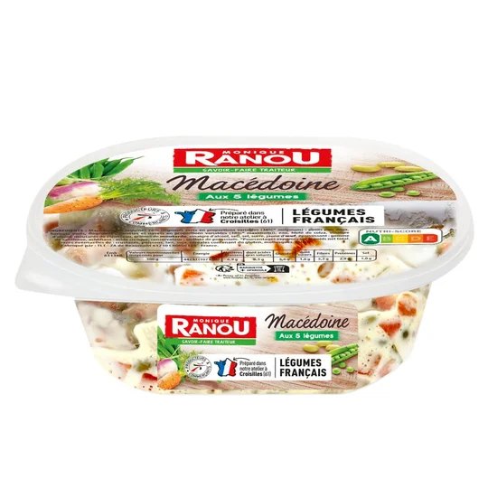 Macédoine aux 5 légumes