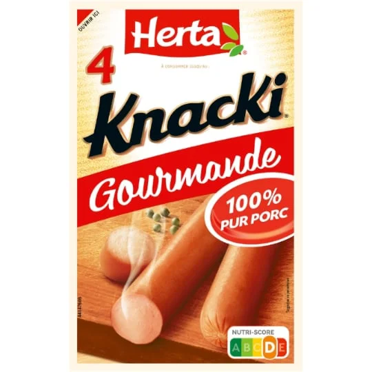 Saucisses 100% Pur Porc Gourmande