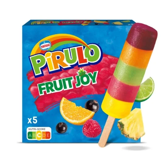 Glace aux fruits tropical