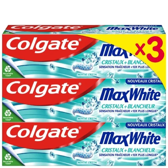 MaxWhite Dentifrice cristaux + blancheur
