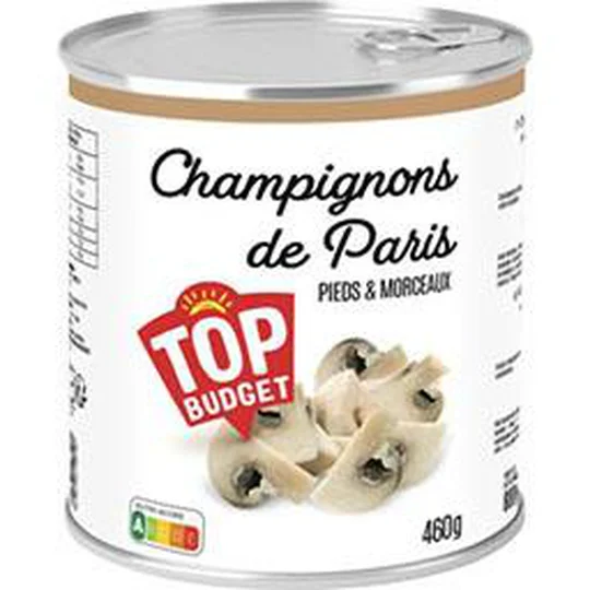 Champignons de Paris pieds & morceaux