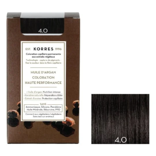 Coloration huile d'argan Brown 4.0