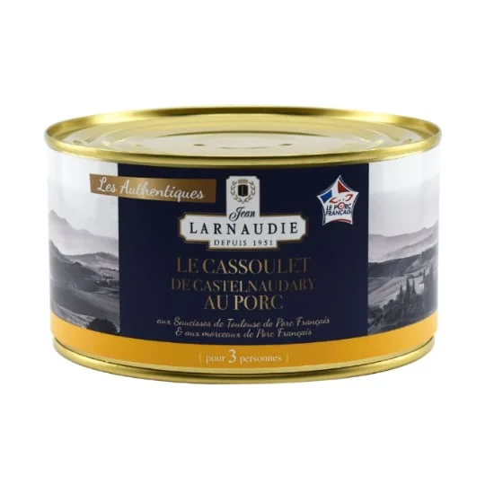 Cassoulet de Castelnaudary au porc les authentiques