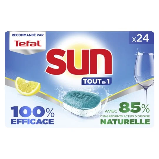 Capsules Lave Vaisselle tout en 1 Citron