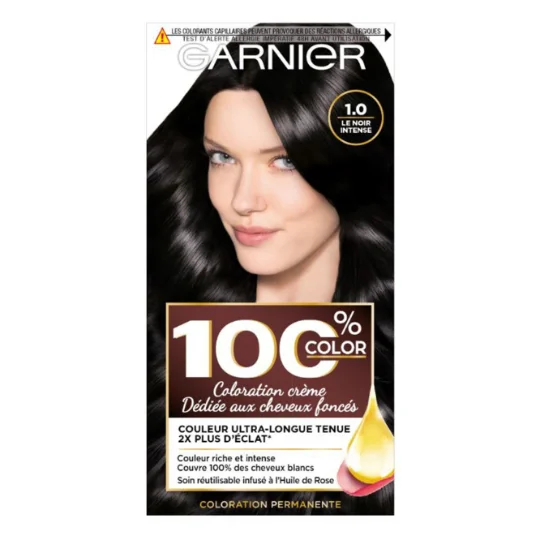 Coloration Cheveux Permanente 1.0 Le Noir Intense