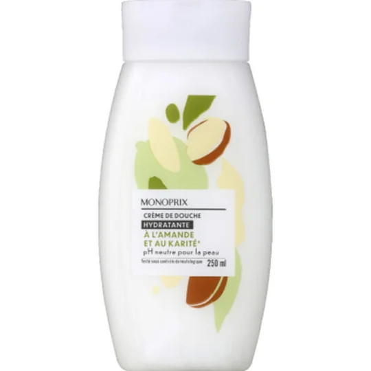 Crème De Douche À L'Amande Et Au Karité