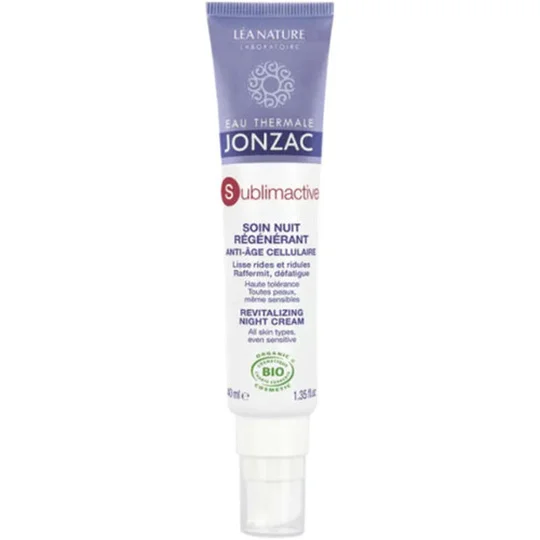 Jonzac Soin Nuit Régénérant Anti-Age Cellulaire Bio
