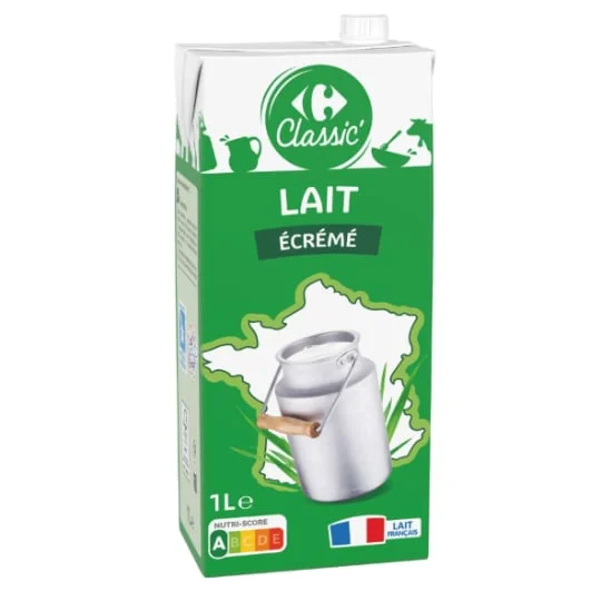 Lait écrémé