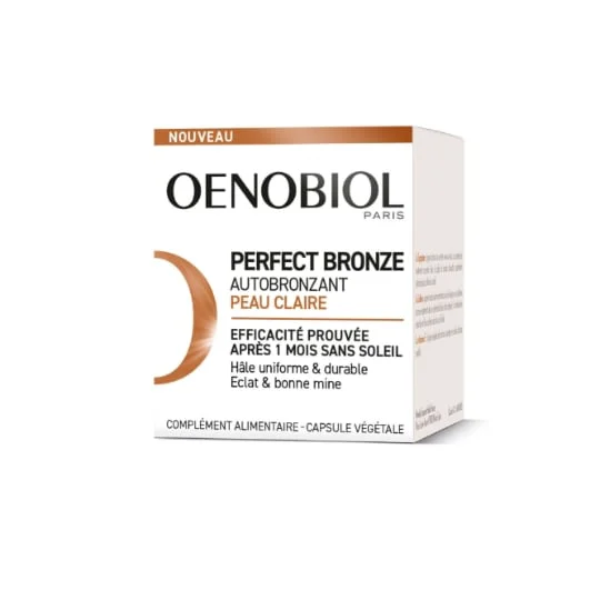 Complément Alimentaire Bronzage Autobronzant Peau Claire Perfect Bronze