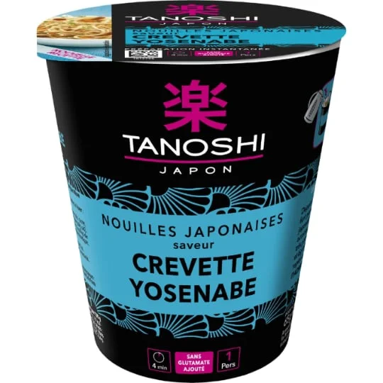 Nouilles japonaises saveur crevettes Yosenabe