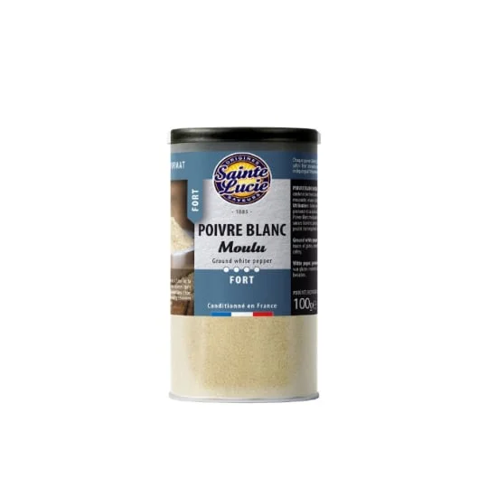 Poivre blanc moulu