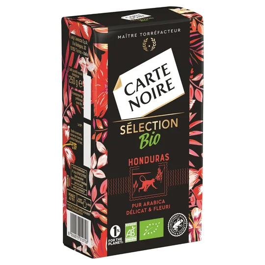 Café moulu pur arabica, délicat & fleuri, bio