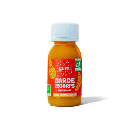 Shot Garde Du Corps Bio Ananas, Gingembre Et Curcuma