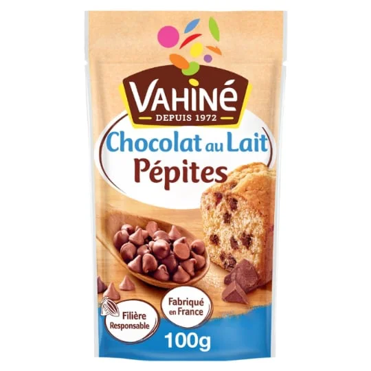 Pépites chocolat au lait