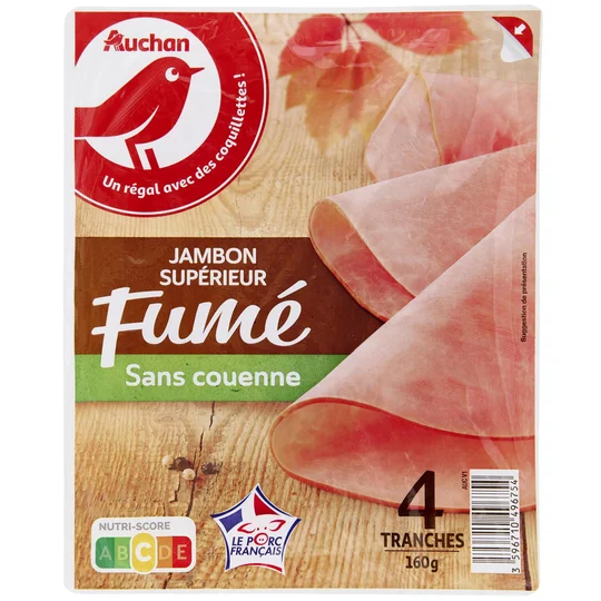 Jambon supérieur fumé