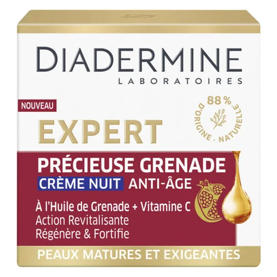 Expert Précieuse Grenade Crème de Nuit Anti-Âge