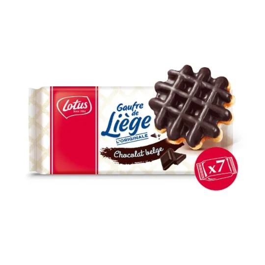 Gaufres de liège au chocolat