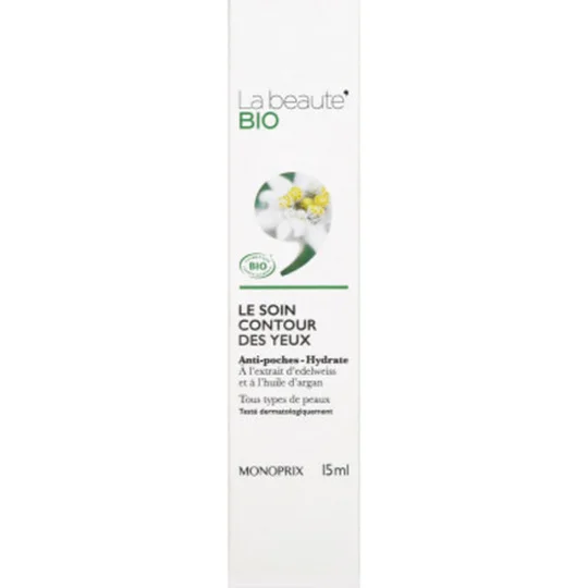 Monoprix La Beauté Bio Le Soin Contour Des Yeux