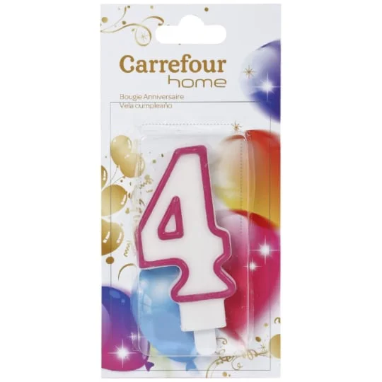Bougie anniversaire n° 4