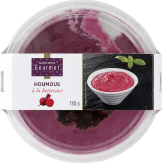 Houmous à la betterave