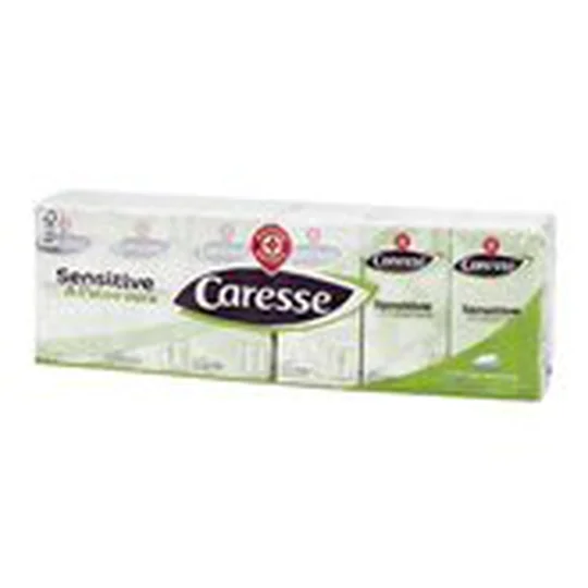 Mouchoirs blancs 4 plis Mouchoirs papier Lotion x12
