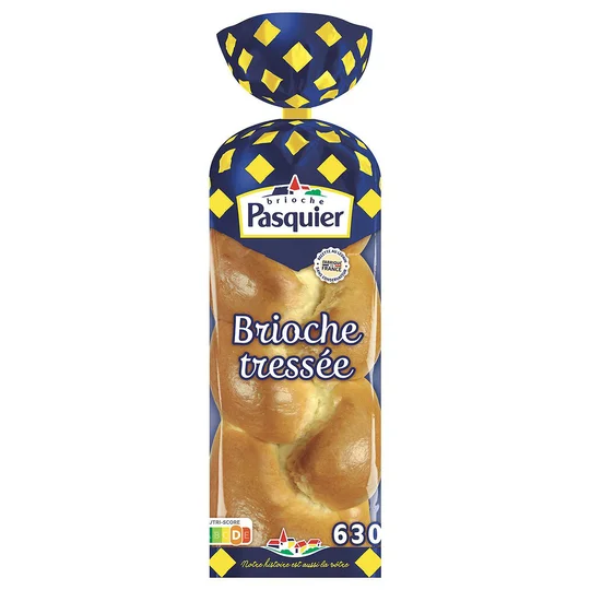 Brioche tressée Nature