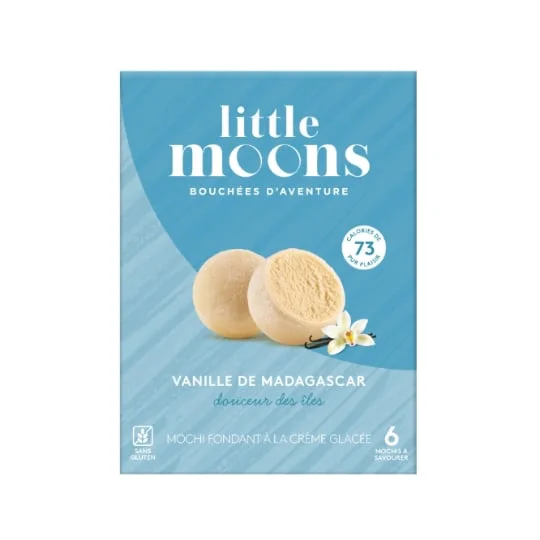 Glace mochis vanille de Madagascar