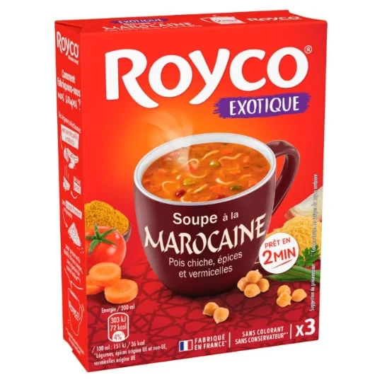 Soupe à la marocaine 3 sachets