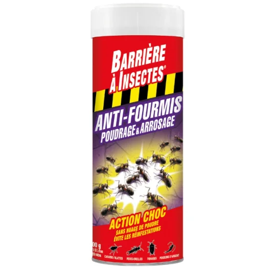 Anti fourmis poudrage & arrosage BARRIERE A INSECTES®