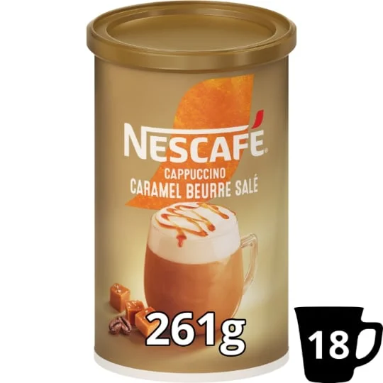 Cappuccino caramel beurre salé