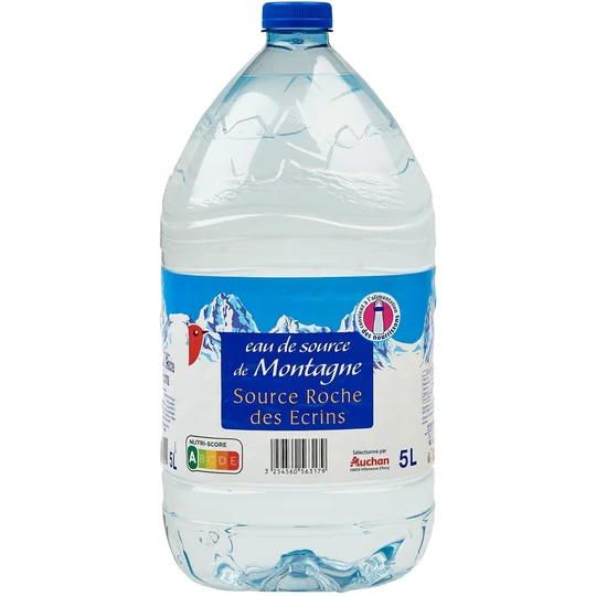 Eau de source de montagne