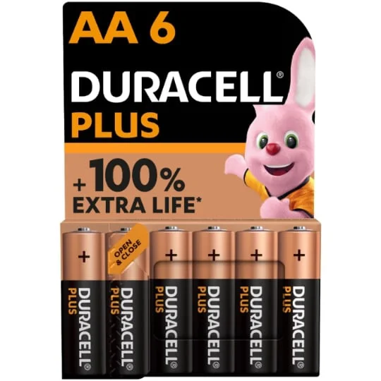 Pile Alcaline AA/LR6 1,5V MN1500 Plus