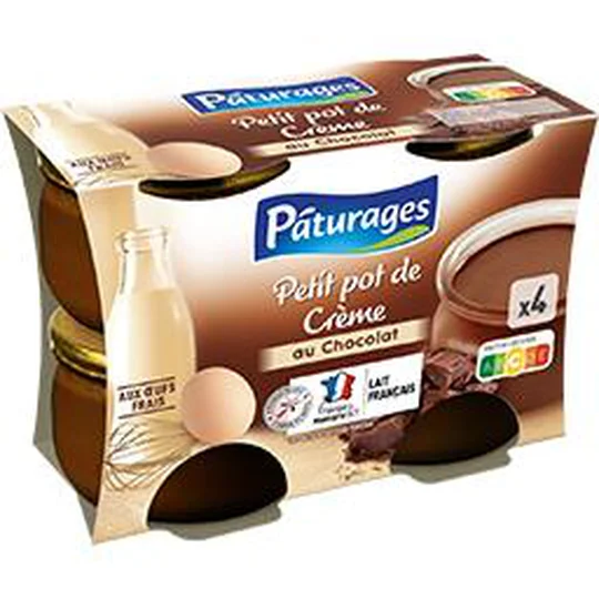 Petit pot de crème au chocolat