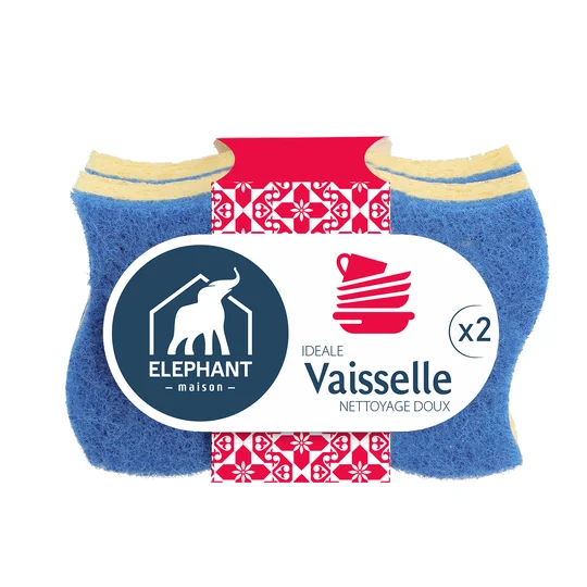 Eponge grattante Elephant Vaisselle