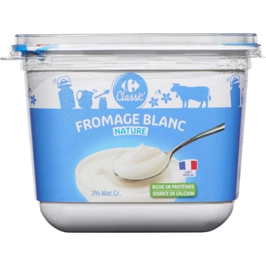 Fromage blanc nature 3% MG