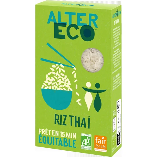 Riz thaï bio et équitable