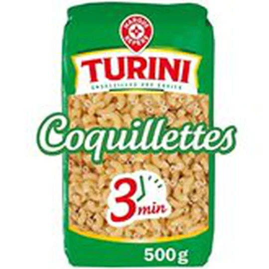 Pâtes coquillettes Les 3 min