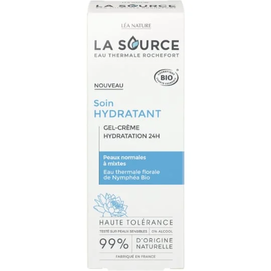 Gel-crème bio Hydratation 24h