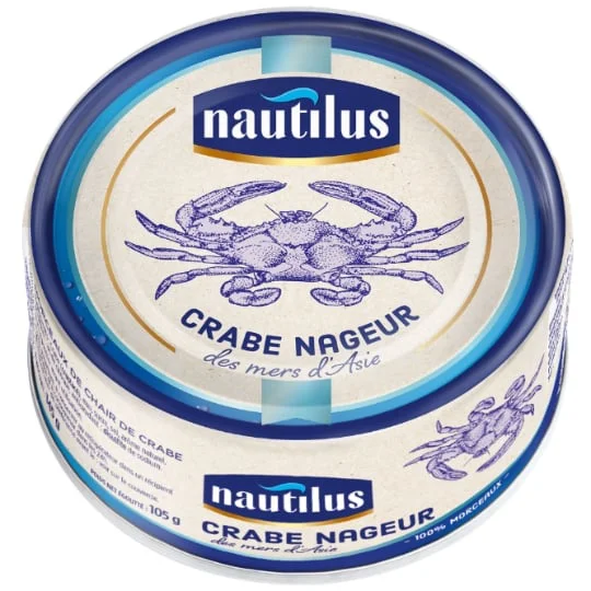 Crabe 100% morceaux