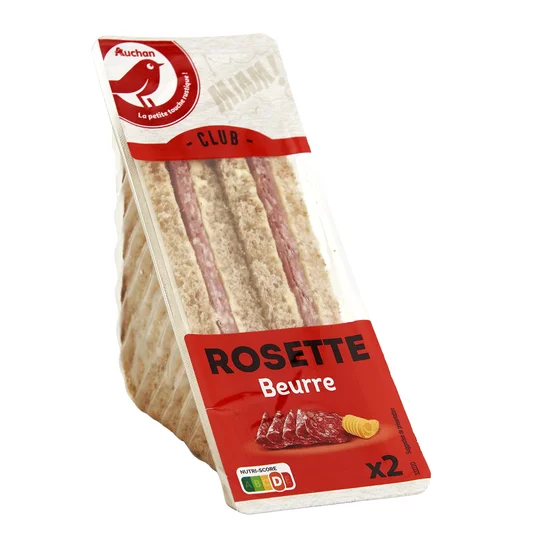 Sandwich club rosette