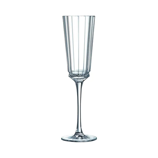 Verre à champagne - Macassar - En cristal - 17cl