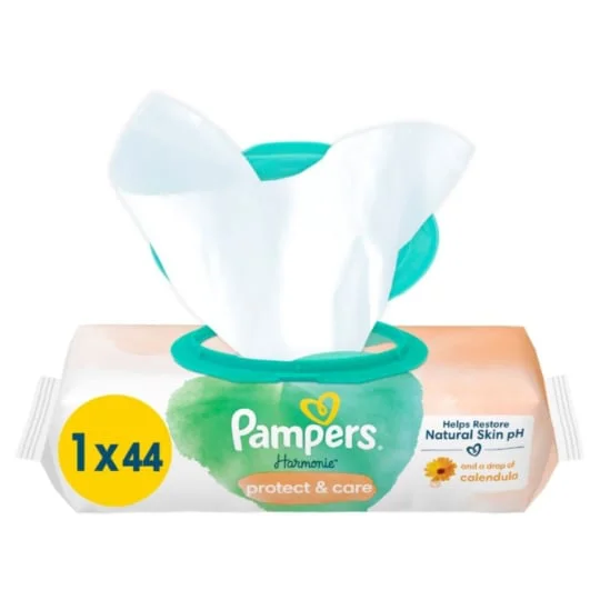Lingettes Nettoyantes Bébé Harmonie Protect & Care