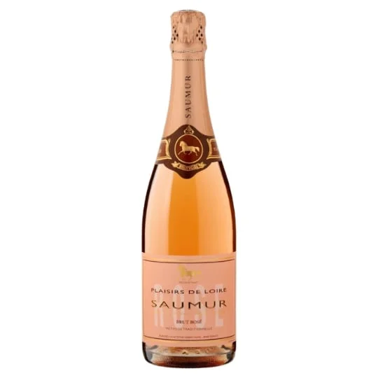 Vin pétillant Saumur brut rosé