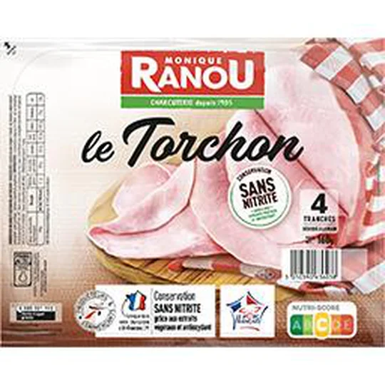 Jambon Torchon conservation sans nitrite sans couenne