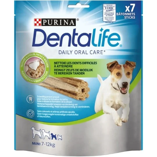 Friandises hygiène dentaire pour petit chien