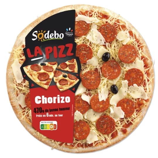 Pizza chorizo