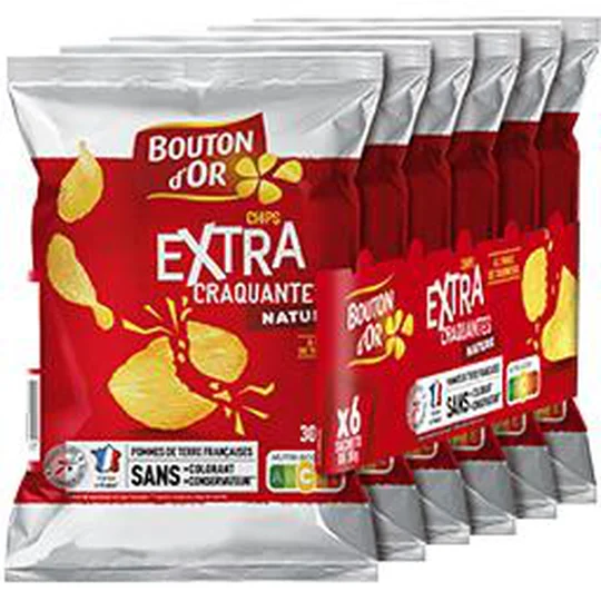Chips Extra craquantes, nature