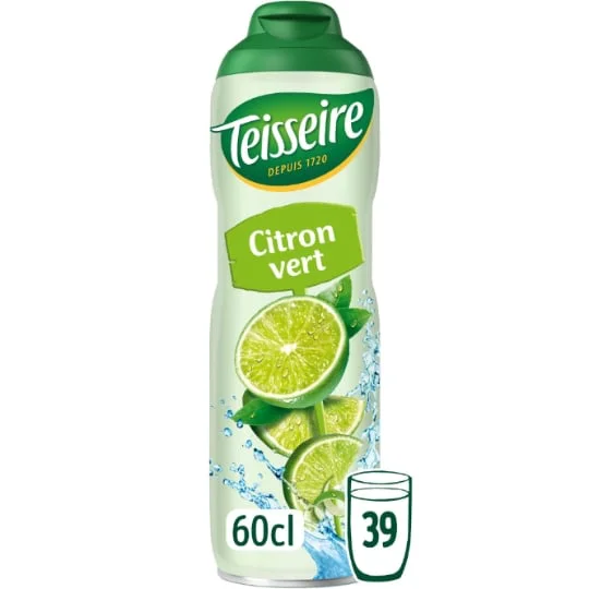 Sirop citron vert